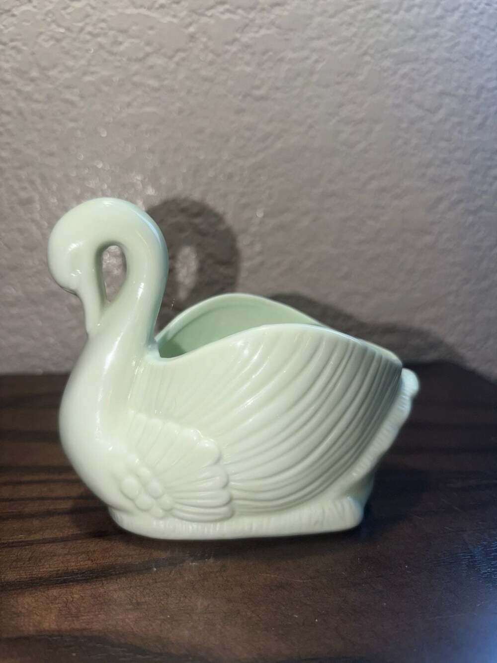 K's Collection Ceramic Swan Planter